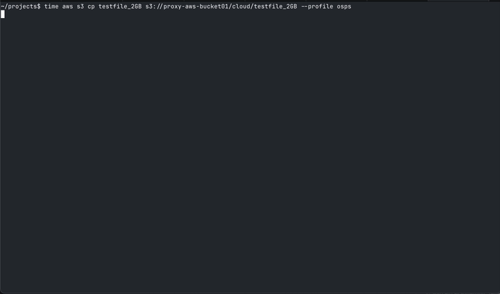 aws upload